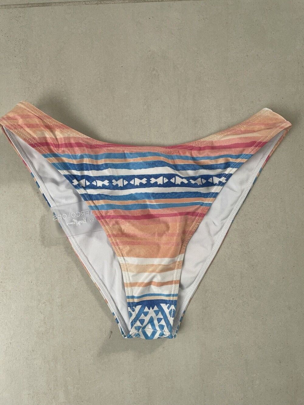 Kenny Flowers Swim Sporty Bikini Bottom Palmilla Print Swimwear